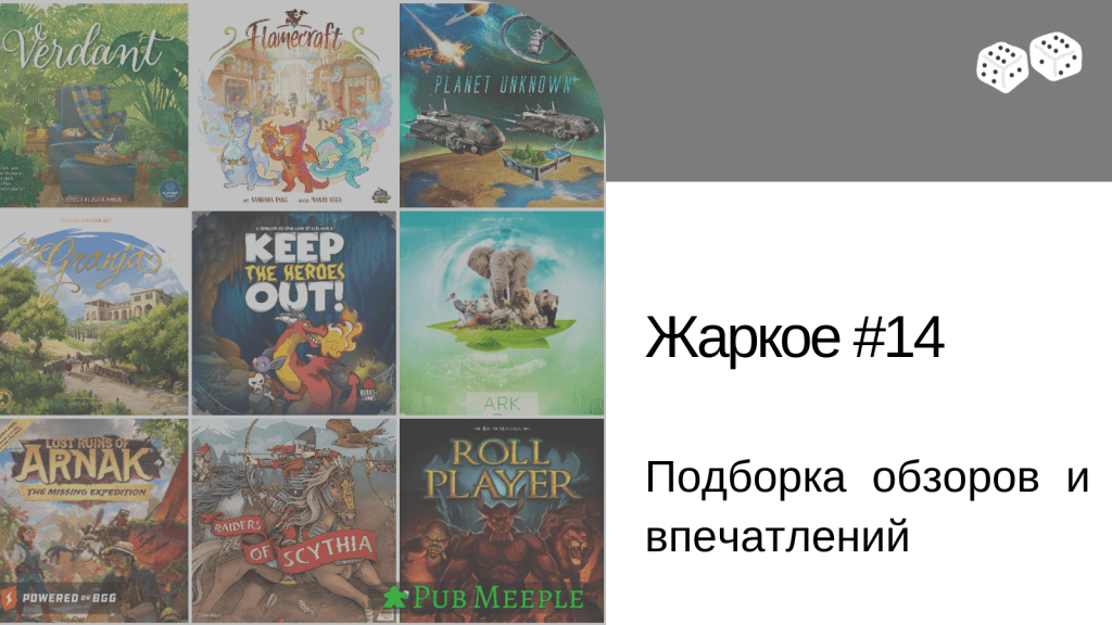 Жаркое настольных впечатлений —&nbsp;14